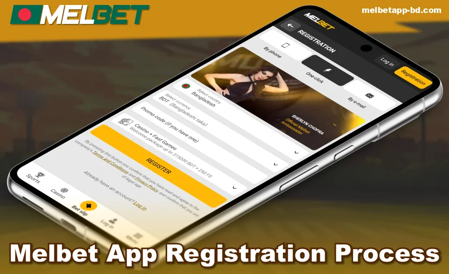 Create an Account in Melbet App for Bangladeshis
