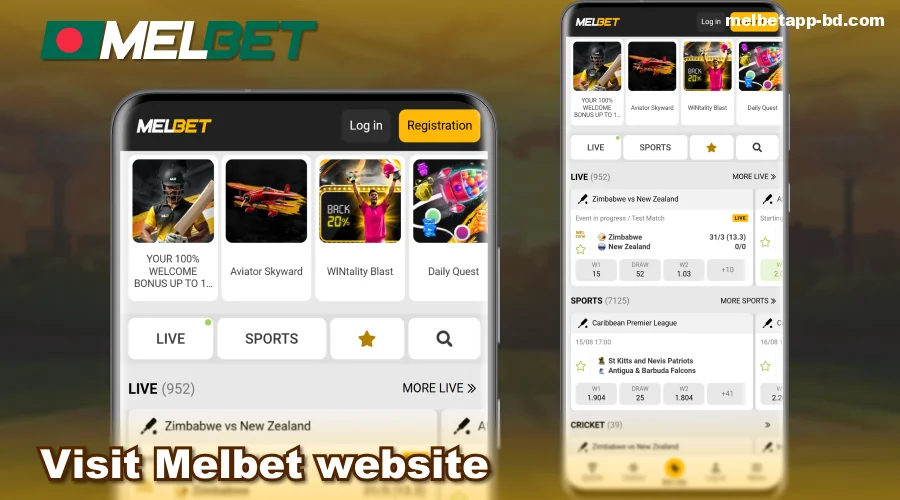 Visit Melbet Bangladesh Website