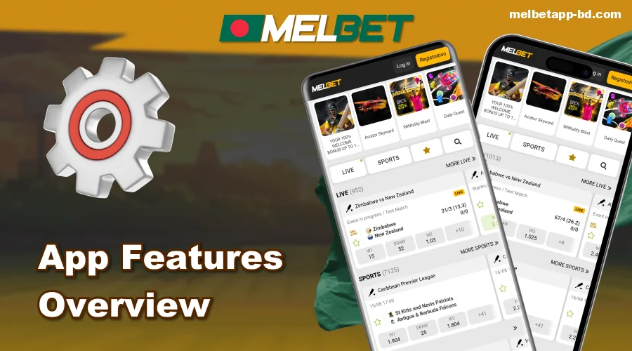 Melbet App Features Overview