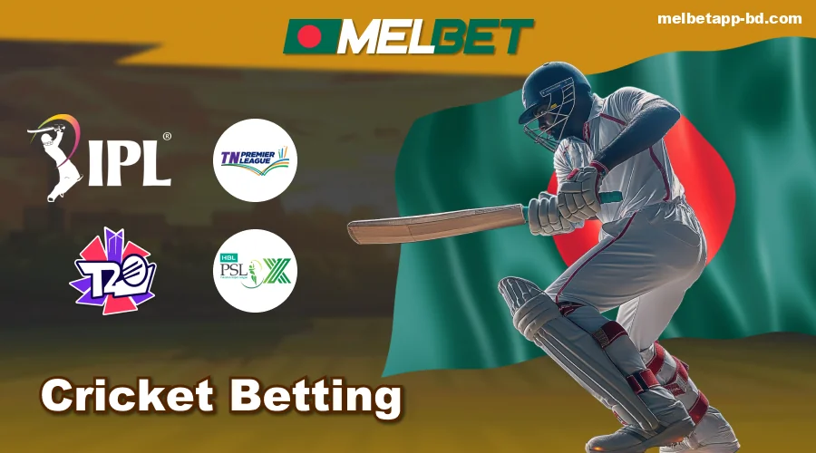 Cricket Betting in Melbet Bangladesh