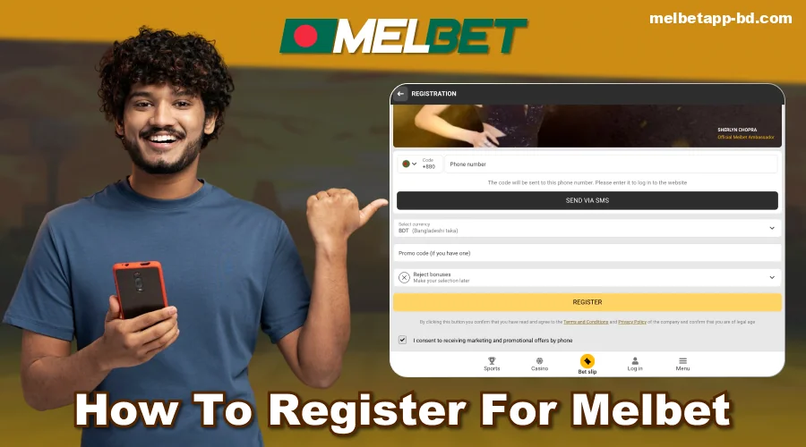 Guide on How to sign up in Melbet for Bangladeshi Players
